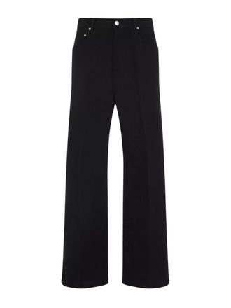 Rick Owens Geth gerade fit breites Bein -Denimhose