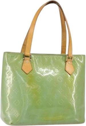Louis Vuitton Pre-owned Vintage Tote Bag - Dames - Vintage Shopper - Groen - ONE Size - Leer - Vintage