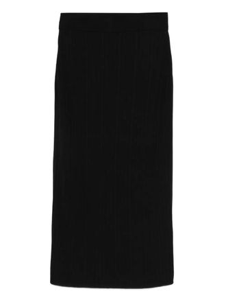 Joseph ribbed pencil skirt - Black