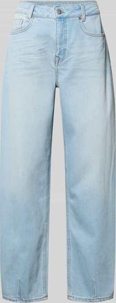 MY ESSENTIAL WARDROBE Barrel Jeans im 5-Pocket-Design Modell LUCY in Hellblau, Gr&ouml;&szlig;e 27/29