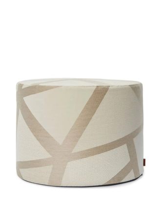 Missoni Home Nastri Relief poef (40 cm x 30 cm) - Beige