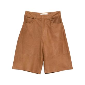 Tela Casual Shorts, female, Brown, Size: M Short Tela