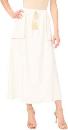 Parker Rope Trim Maxi Skirt in Snow White at Nordstrom Rack, Size X-Small