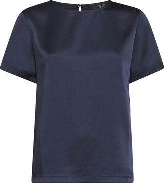 Max Mara Mujer, Camisetas, Azul, Talla: M