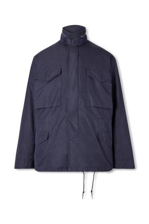Beams Plus Cotton-Blend Hooded Field Jacket