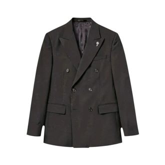 John Richmond Giacca Doppiopetto - - Jackets - Uomo - Marrone - L