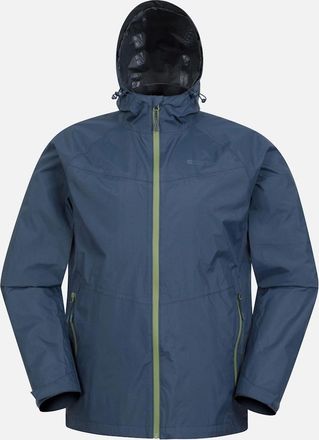 Mountain Warehouse Mens Mountain Warehouse Mens Summit Extreme Waterproof 2.5 Layer Jacket - Navy - Size: 48/Regular
