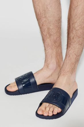 Bogner Rubber Flip-flops Belize, Mens, Navy Blue