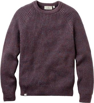 Passenger Fog Recycled Knitted Jumper Pullover f&uuml;r Herren | lila