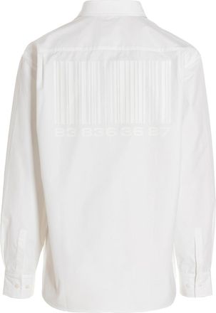 VTMNTS Mens White Cotton Blouse