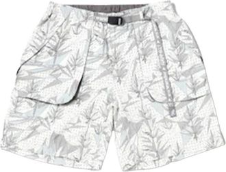 Gramicci Shorts van geborsteld nylon - Heren - Korte Broeken - Grijs - L - Nylon - Korte Broeken