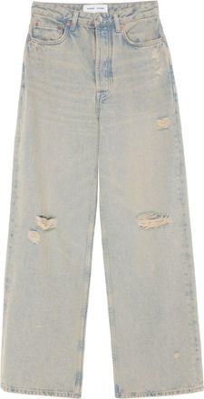 Samsøe & Samsøe Shelly cotton wide-leg jeans - women - Cotton - 29/32 - Grey