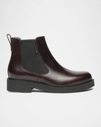 Nero Giardini Leather Chelsea Ankle Booties