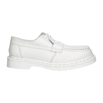 Maison Margiela Schoenen, Dames, Wit, 38 EU, Leer, Leren Loafers