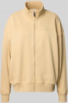 LeGer By Lena Gercke Sweatjacke mit Stehkragen Modell Tanisha in Beige, Gr&ouml;&szlig;e 34