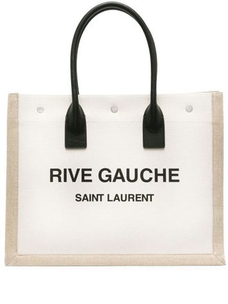 Saint Laurent Rive Gauche shopper - Beige