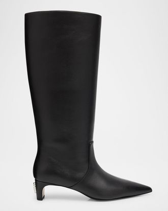 Marc Jacobs The Mel Leather Knee-High Boots