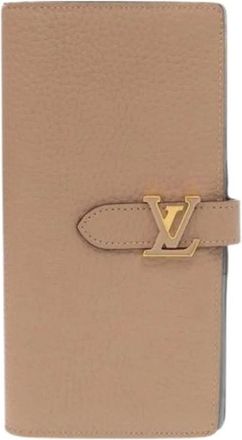Louis Vuitton Portafoglio Pre-owned Bill (bi-fold) - - Pre-owned - Donna - Beige - ONE SIZE