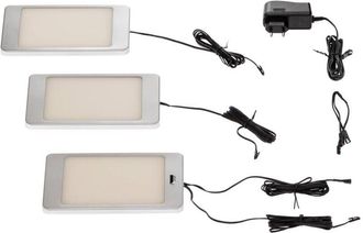 Lindby L&aacute;mparas Bajo Armario svela En Gris De Pl&aacute;stico - Lindby