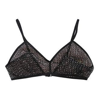 Genny Ondergoed, Dames, Zwart, S, Mesh driehoek beha