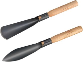 OEM 2 Pezzi Una Pala Attrezzo Per Diserbo Fabbrica Attrezzi Da Giardinaggio Pale Da Piantagione Da Giardino Pala Domestica Per Il Giardino Vanga Da Giardi