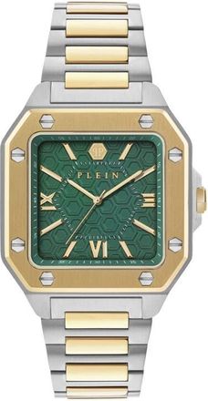 Philipp Plein Edge Two-Tone Bracelet Watch, 42mm in Two Tone at Nordstrom