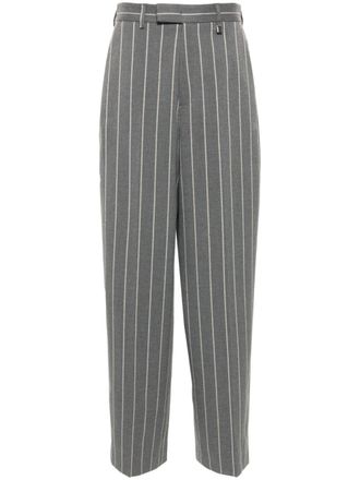 Giuseppe Di Morabito logo-plaque trousers - Grey