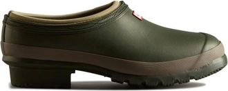 Hunter Gardener Neo Lined Clog Sandalen f&uuml;r Herren | schwarz/oliv