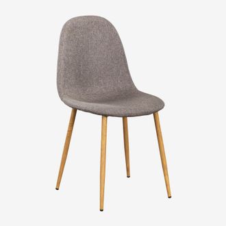 Sklum Sklum - Pack De 2 Sillas De Comedor Glamm Madera Natural