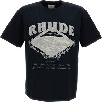 Rhude Black Crew Neck T-Shirt