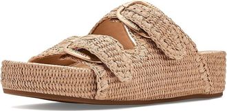 Loeffler Randall Nico Two Band Sandals Womens Sandals Natural/Natural : 10.5 B - Medium, Textile