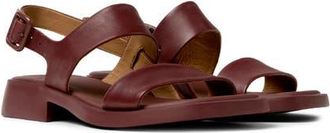 Camper Dana Sandal in Burgundy at Nordstrom, Size 36