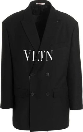 Valentino Blazers, male, Black, XL, Blazer Jacket