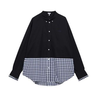 Loewe Shirt van Katoen - Heren - Overhemden - Blauw - Maat: XL Katoen