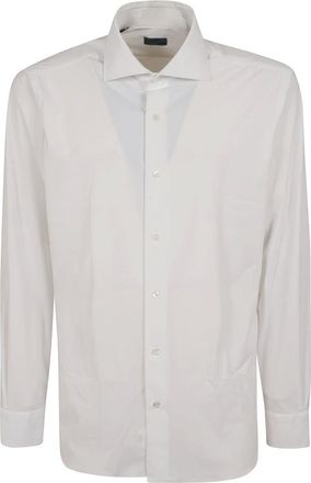 Barba Hombre, Camisas, Blanco, Talla: XL
