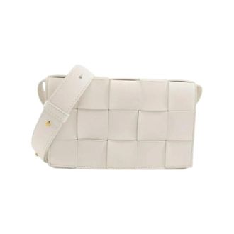 Bottega Veneta Pre-owned Cross Body Bags, female, White, Size: ONE SIZE Pre-owned Lamb Shoulder Bag
