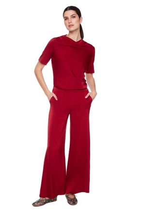 UP Wide Leg Belize Pants In Lava