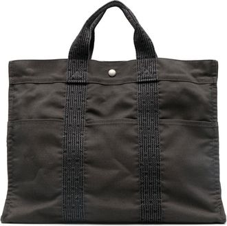 Hermès Fourre Tout Cabas MM tote - unisex - Polyester/Polyamide - One Size - Grey