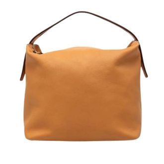 Loewe Pre-owned Shoulder Bag - Dames - Vintage Schoudertas - Bruin - ONE Size - Leer - Vintage