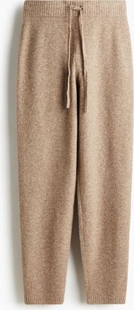 H&M Joggers aus Feinstrick - Beige