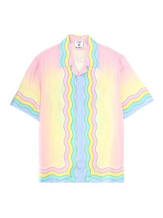 Casablanca Flaming Tennis Ball Shirt