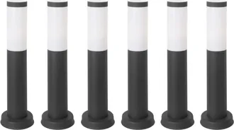 Forlight Baliza Exterior de Jardín Acero Inox. 23W (2uds) Koral