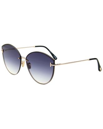 Tom Ford Womens Evangeline 63Mm Sunglasses