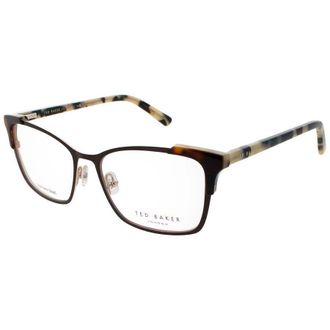 Ted Baker Ladies Brown Rectangular Eyeglass Frames B245