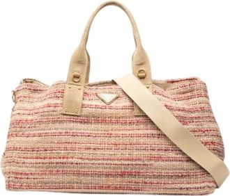 Prada Pre-owned Handbags, female, Multicolor, Size: ONE SIZE Pre-owned Vintage Handbag