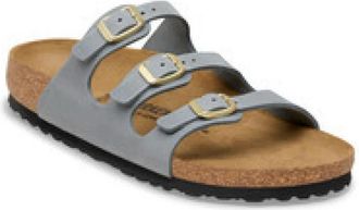 Birkenstock Dames, Schoenen, Grijs, Maat: 38 EU Leer