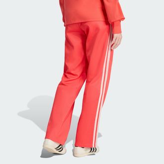 adidas Womens adidas Firebird Track Pants with Knitted Crochet Details