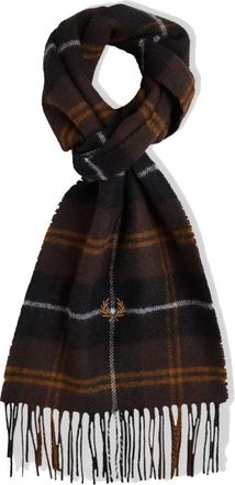 Fred Perry Sciarpa in lana dagnello - - Accessories - unisex - Marrone - ONE SIZE