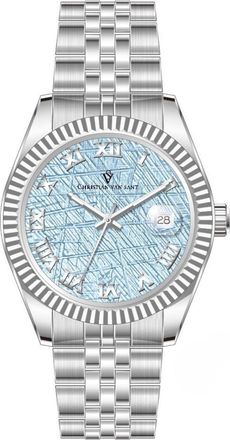 Christian Van Sant Mens Blue Round 41mm