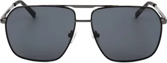 Guess Smoke Navigator Mens Sunglasses GF00060 06A 60